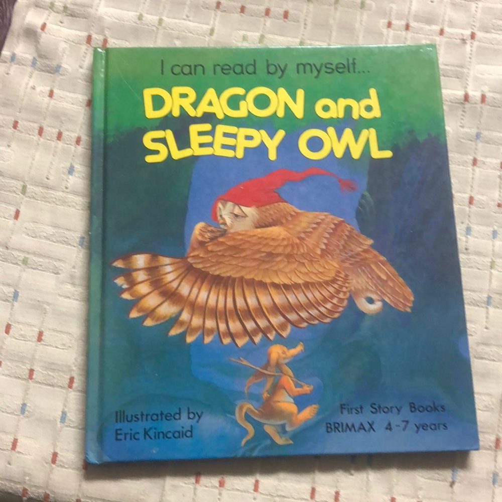 Dragon and sleepy owl￼ kids ￼book